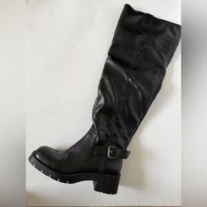 Zara Black Over the Knee Boots